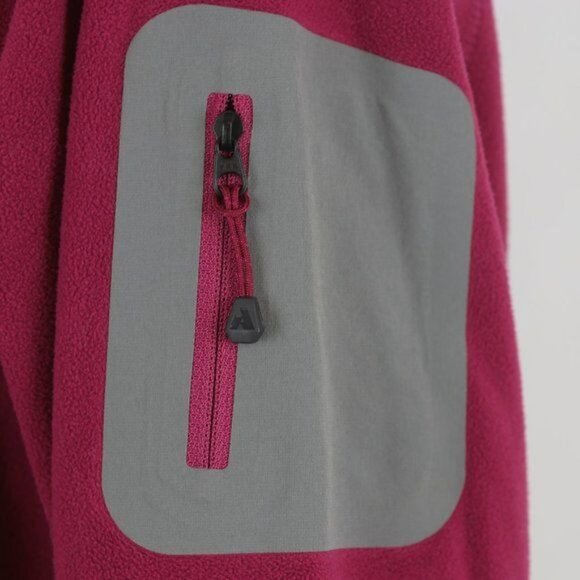 Eddie Bauer First Ascent Women's Large Pink 1/4 Zip Fleece Activewear Pullover - Picture 5 of 8